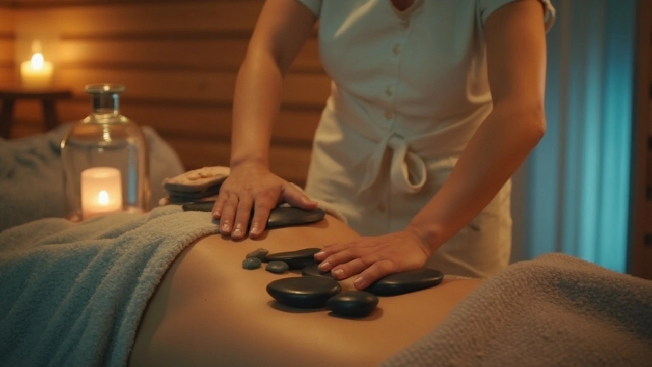 Entspannung durch Steinmassage: Eine Wellnessreise