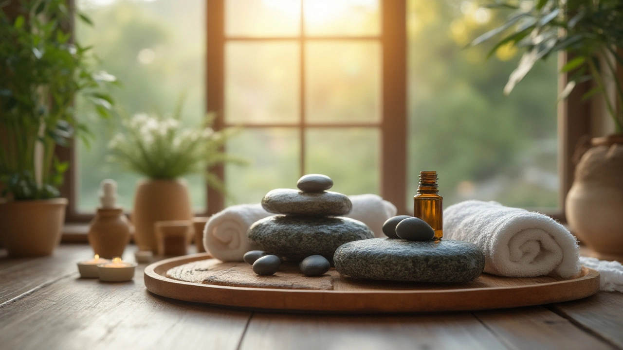 Therapeutische Wirkung der Steinmassage: Tiefenentspannung für Körper und Geist