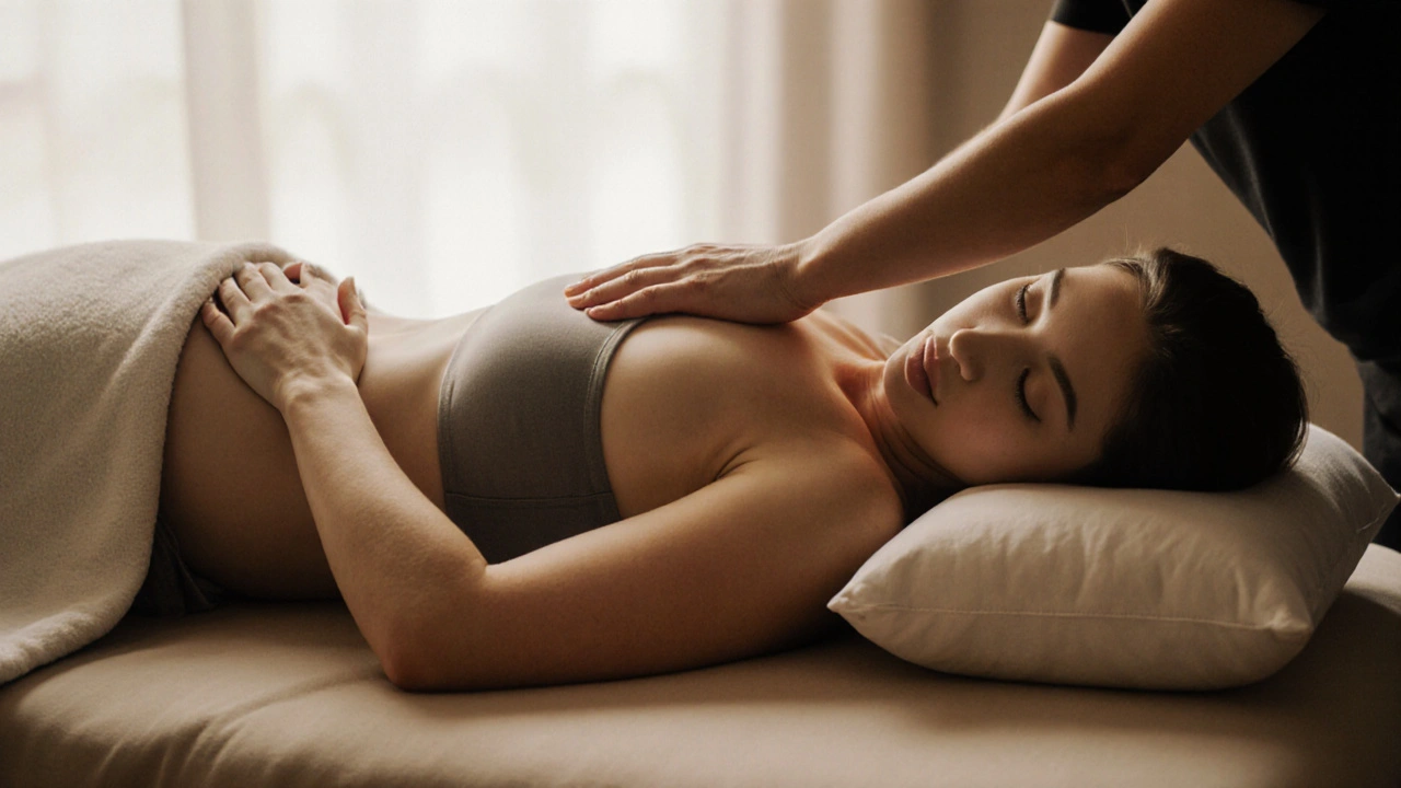 Prenatal Massage: Praktische Hilfe bei Schwangerschaftsbeschwerden